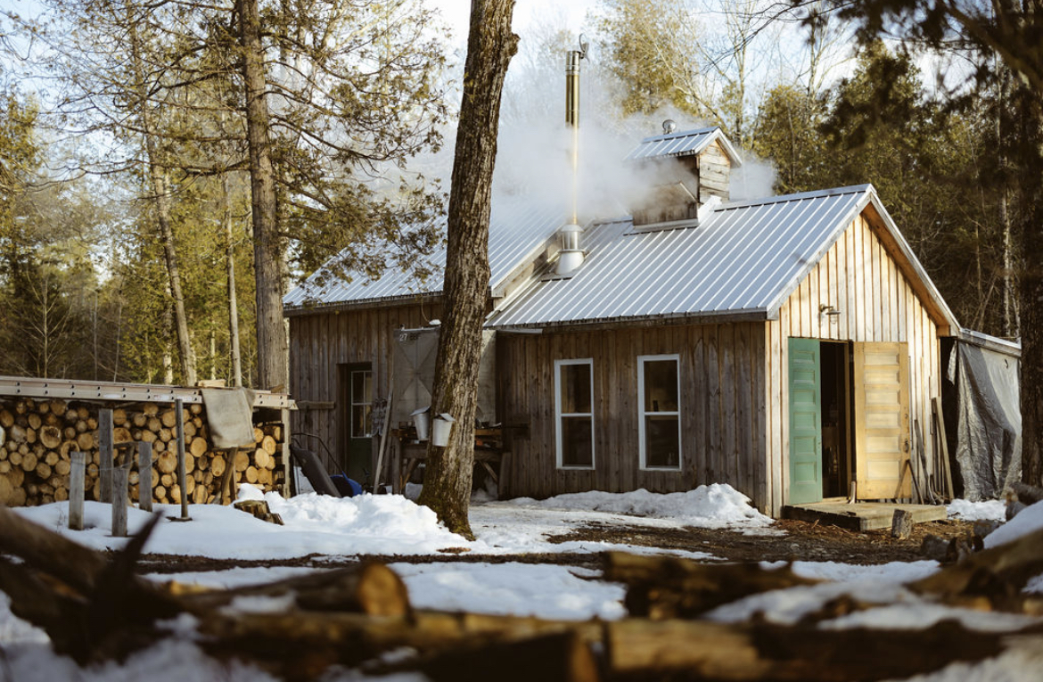 Cabane à sucre artisanale